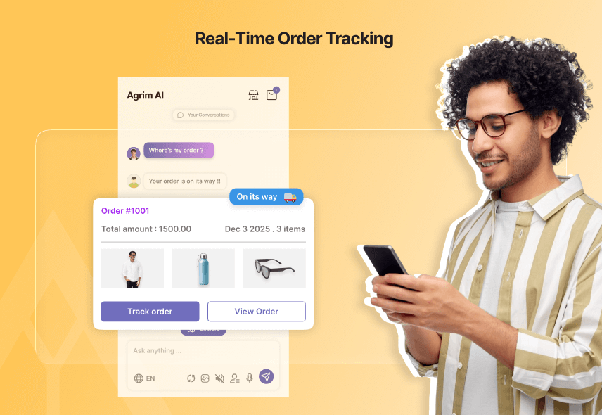 Real Time Order Tracking